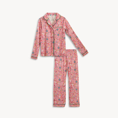 Women's Long Sleeve Magnetic PJ Set- Harry Potter Honeydukes