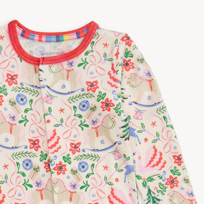 Sugar Plum Dreams Footie