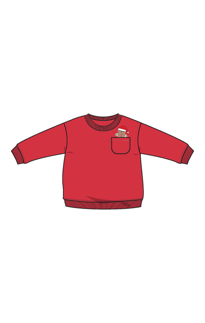Gingerbread Pocket Sweatshirt