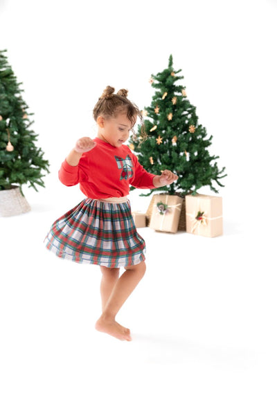 Tutu Skirt - Holiday Plaid