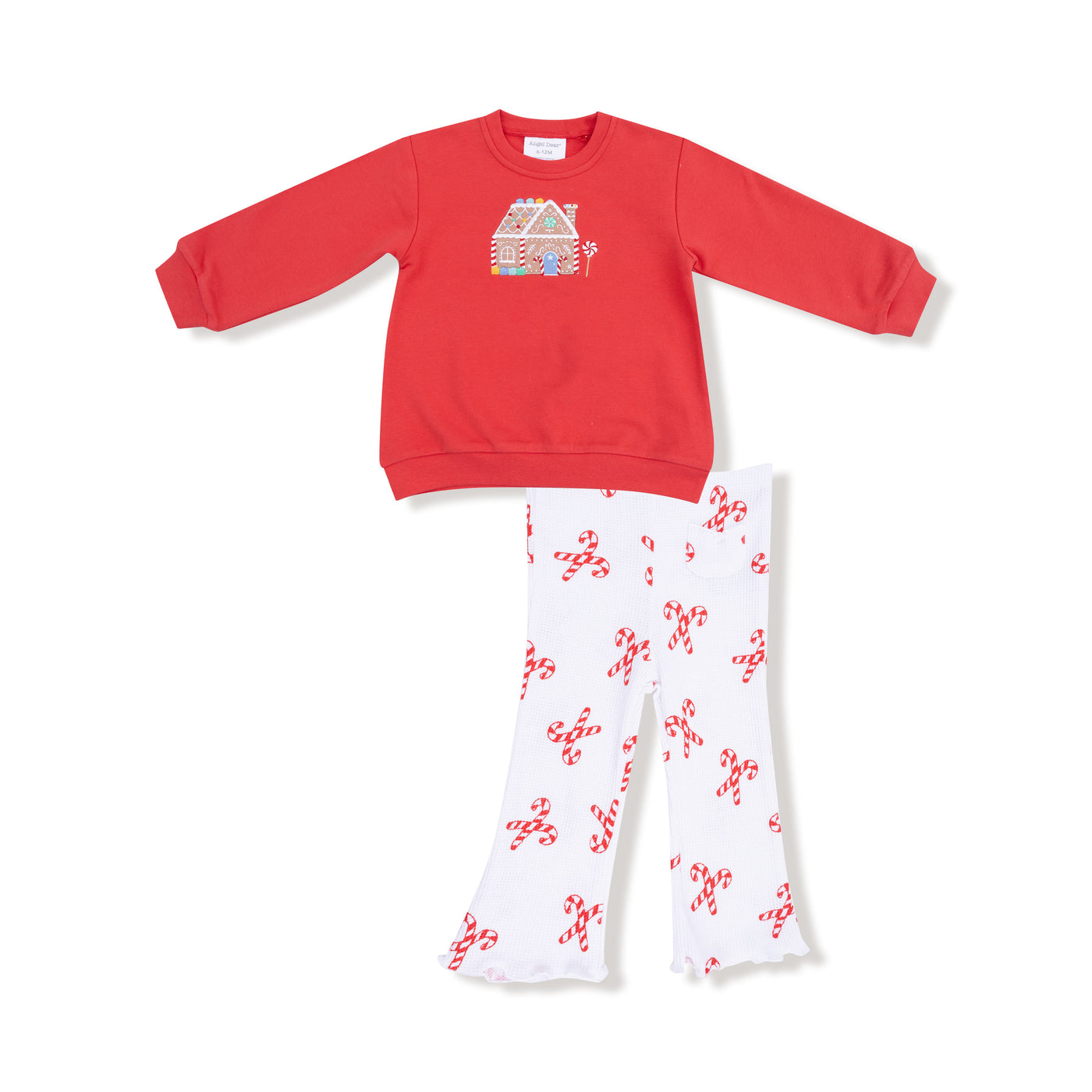 Candy Cane Sweatshirt & Legging Set