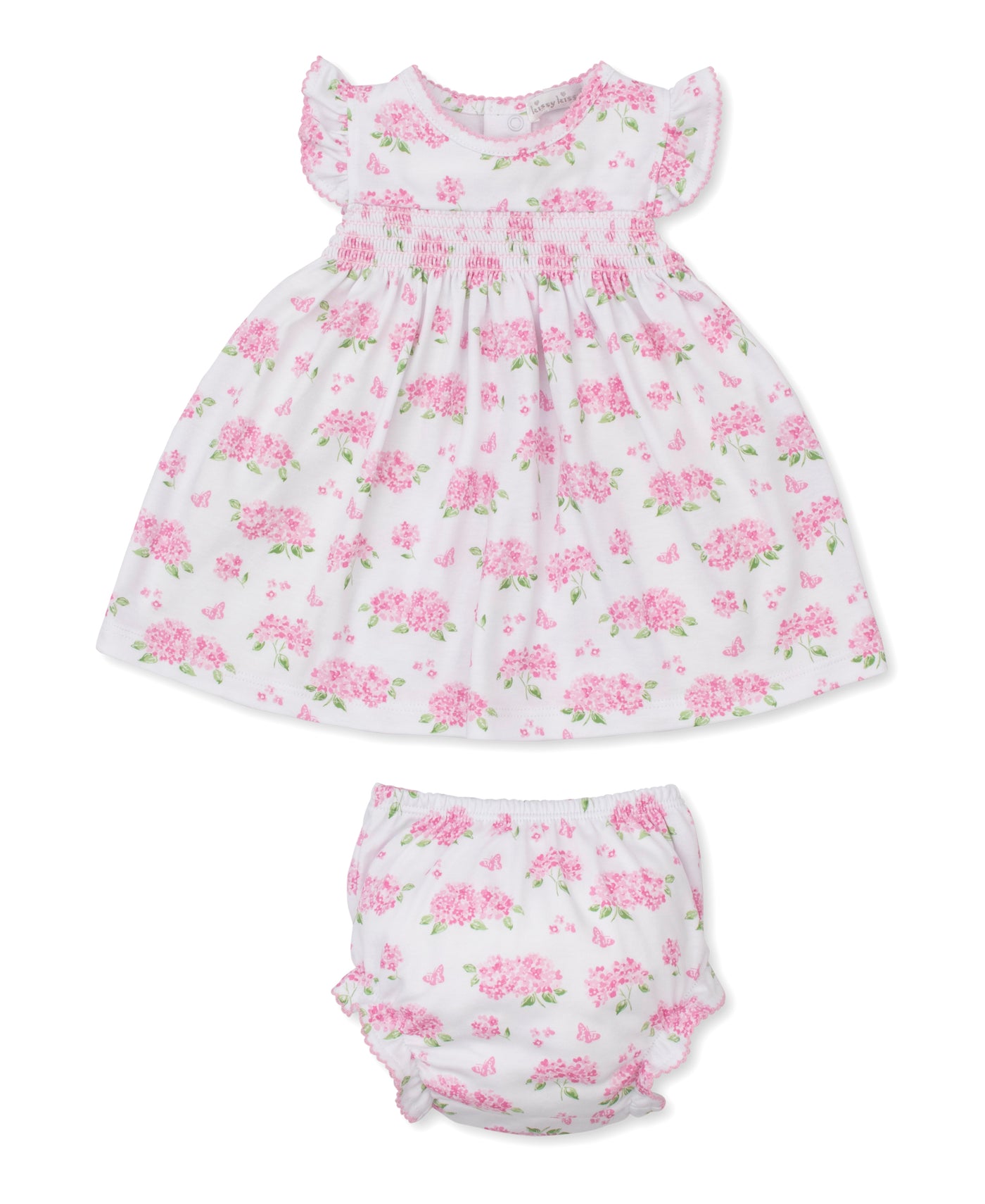 Heavenly Hydrangea Dress - Pink