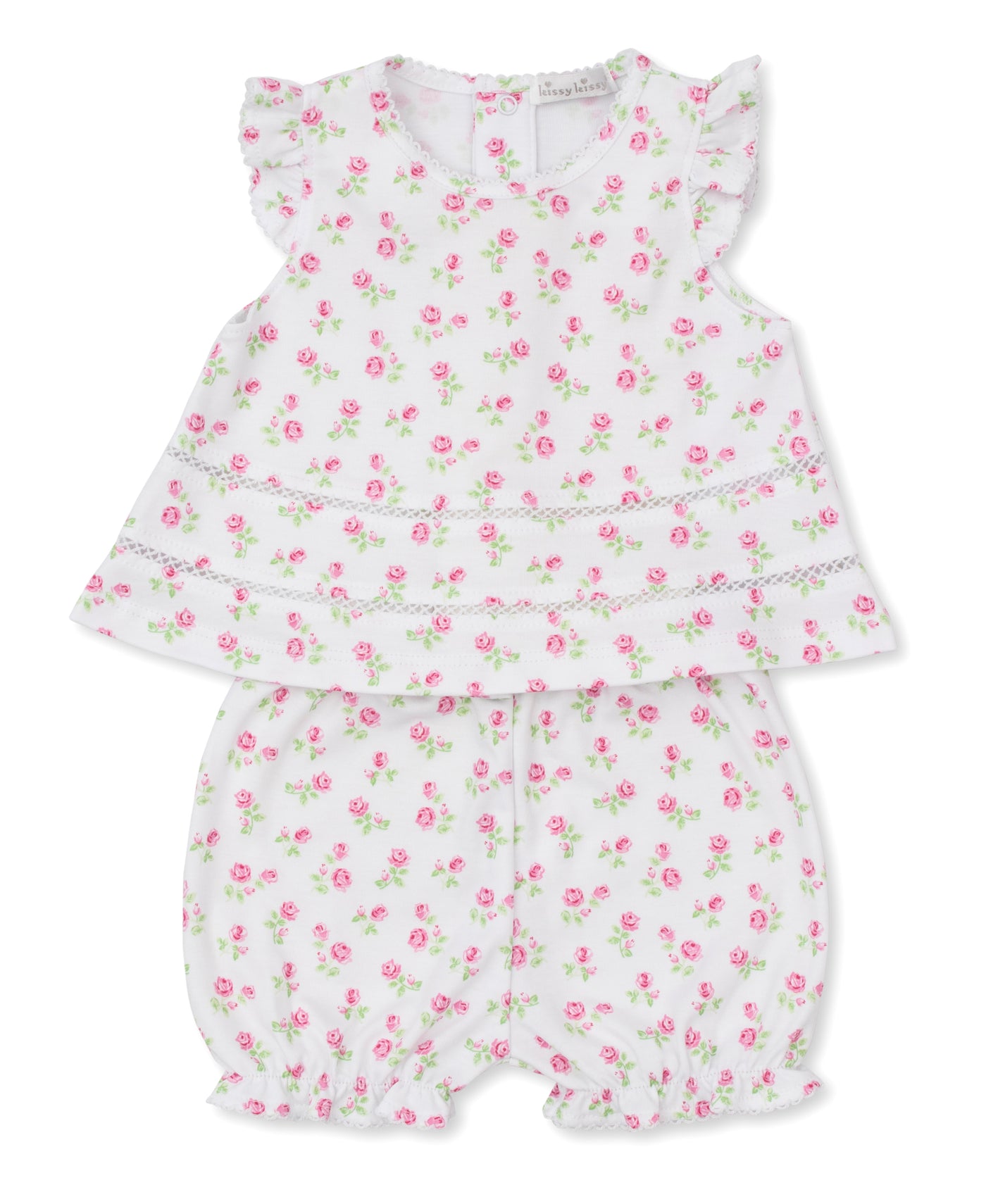 Rosey Roses Sunsuit Set