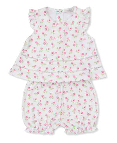 Rosey Roses Sunsuit Set