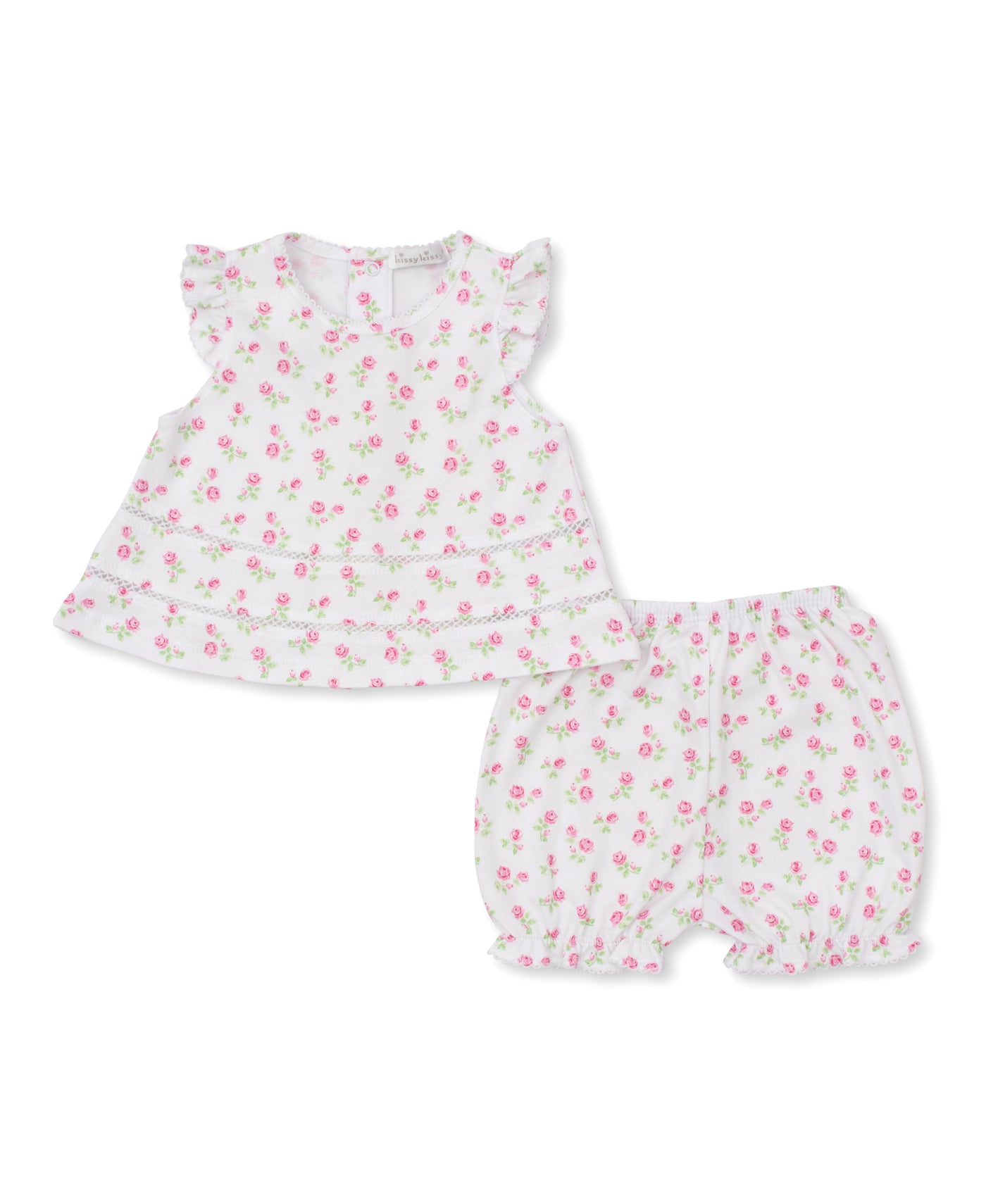 Rosey Roses Sunsuit Set