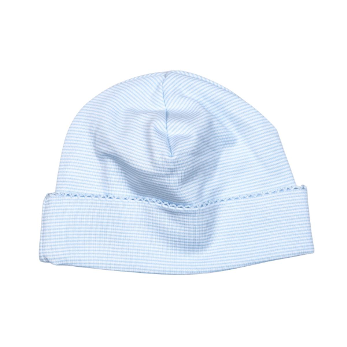 Blue Stripe Pima Hat