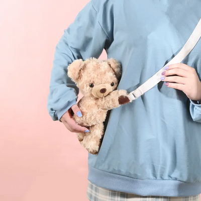 Plushie Teddy Bear Sling Crossbody