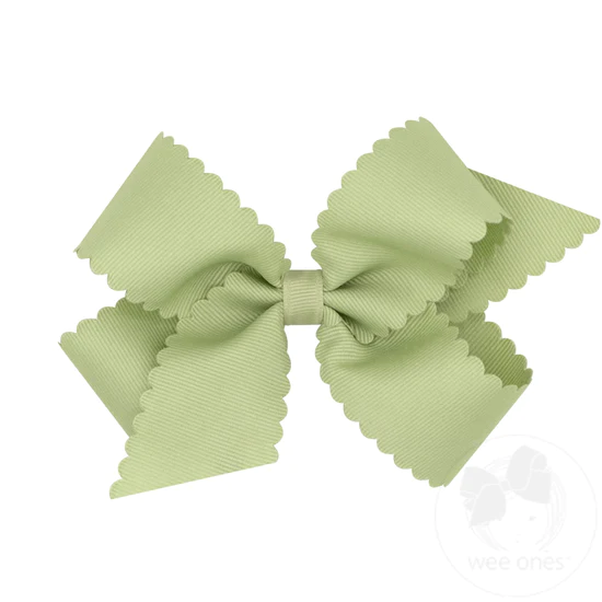 Med Scallop Bow Celadon