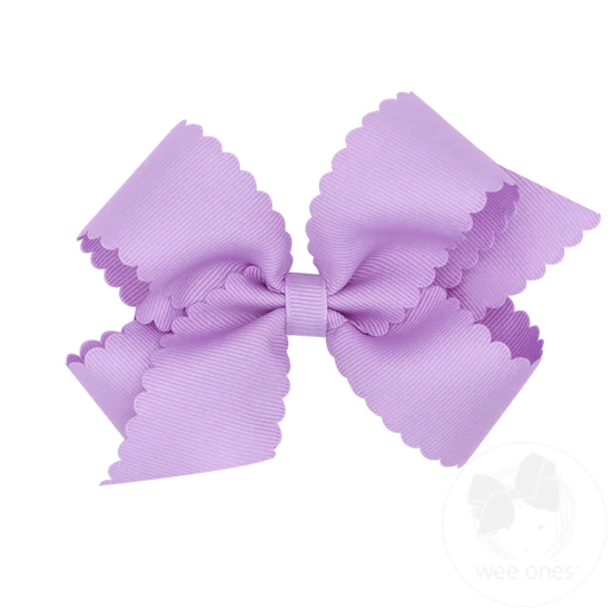 King Scallop Bow Light Orchid