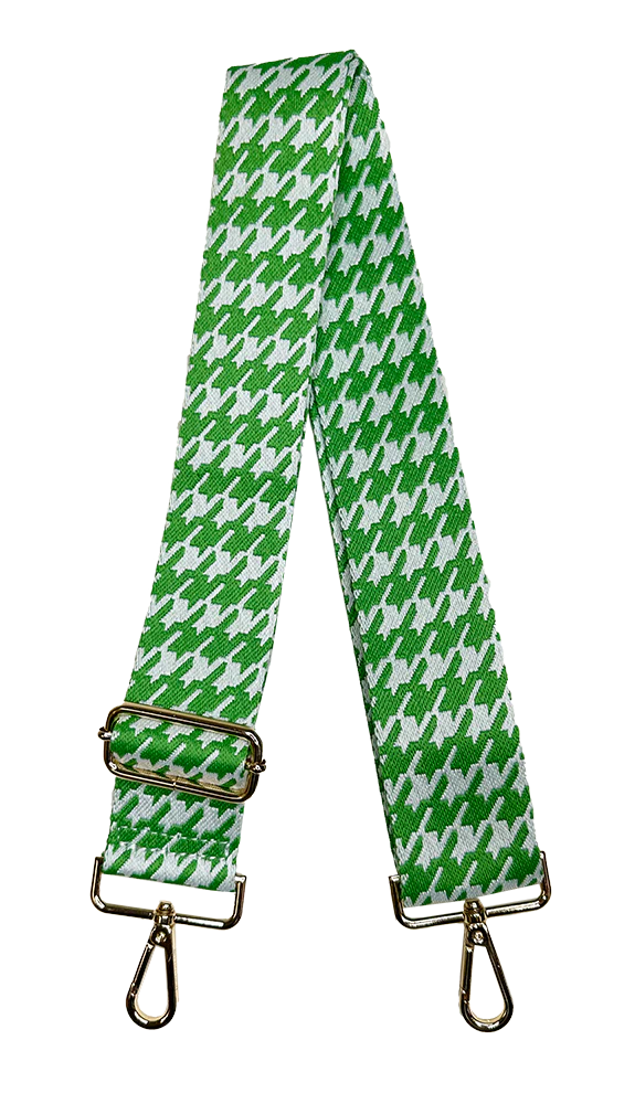 Apple Green Houndstooth Strap