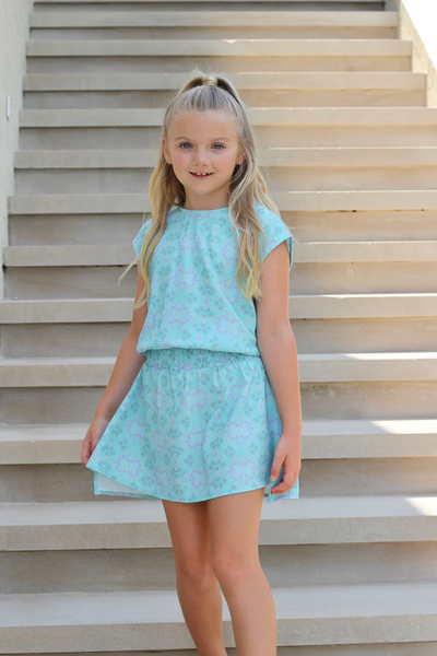 Josie Dress - Belizean Blue