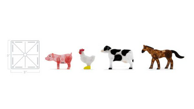 Farm Animals 25-pc Set