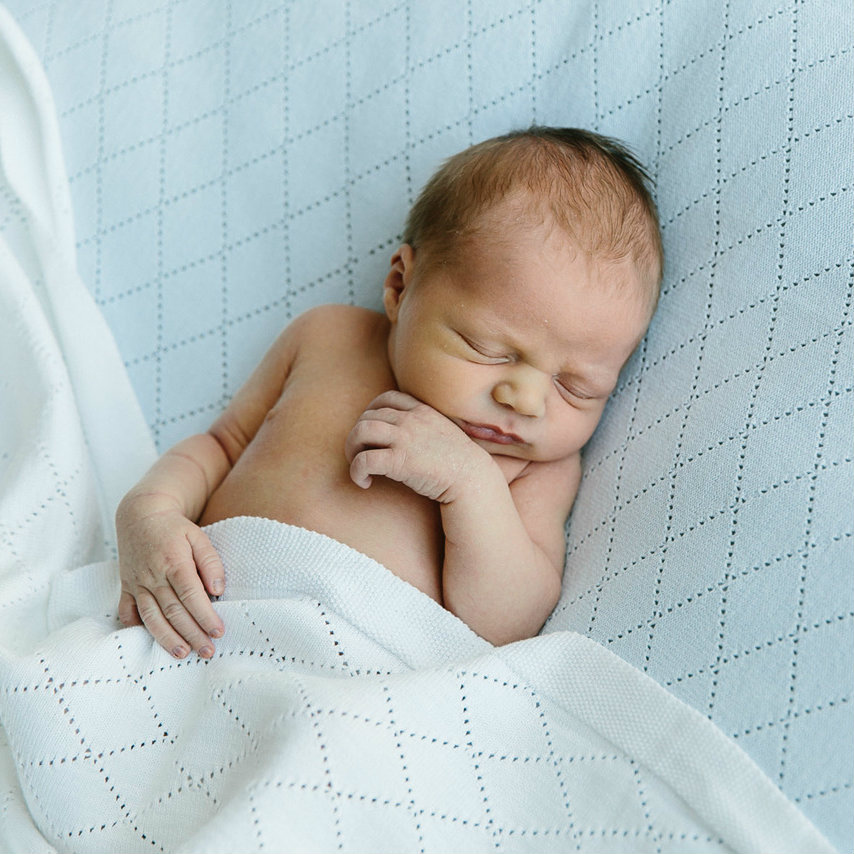 Diamond Pointelle Blanket